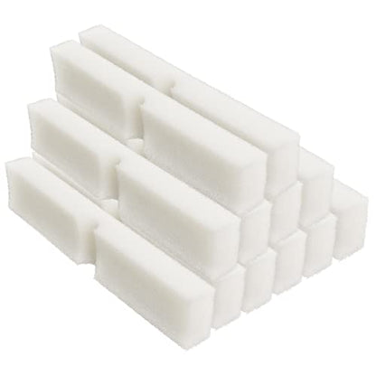 Podoy Fx4 Foam Filter Pads Replacement Compatible with Fluval FX5 / FX6 Canister Filter, Aquarium Bio Sponge Foam Filter Pads (12 Packs) - size: 12 Packs