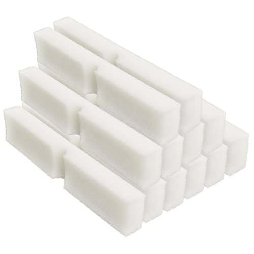 Podoy Fx4 Foam Filter Pads Replacement Compatible with Fluval FX5 / FX6 Canister Filter, Aquarium Bio Sponge Foam Filter Pads (12 Packs) - size: 12 Packs