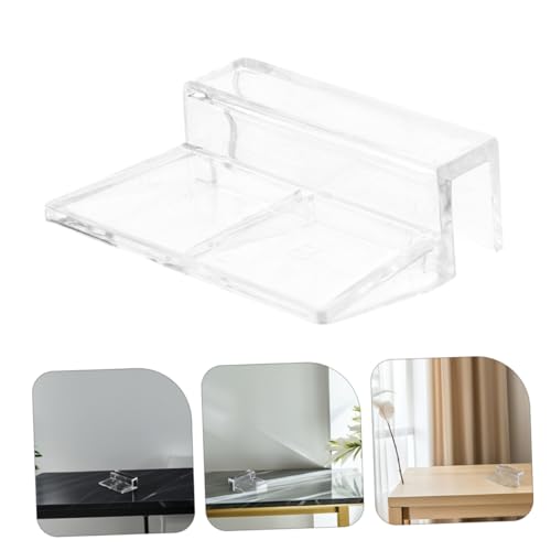 UKCOCO 15pcs Acrylic Aquarium Lid Clips Durable Fish Tank Cover Support Clamps for Rimless Aquariums Stable Top Holder for Covers Versatile Easy to Clean