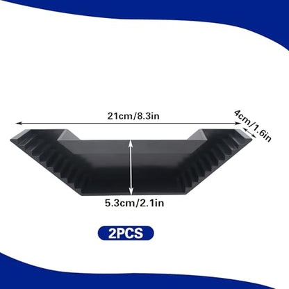2 PCS Shrimp Cave Underground Tunnel, Viewing Small Fish Hideout with 2 Entrances Aquarium Breeding Cave, Fish Tank Decorations for Small Shrimp, Cherry Shrimp, Dwarf Shrimp