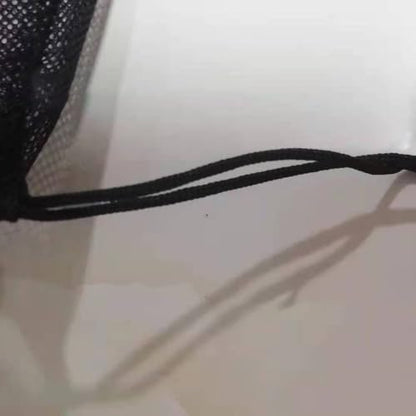 Breathable Mesh Drawstring Bags | Multipurpose Nylon Sports Storage for Activity Gear | Durable Construction(20 x30cm) - size: Small