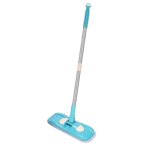 Mini Mop Small Mop for Kids Housekeeping Pretend Play Cleaning Toy Gift for Boys Girls (Blue) - color: Blue