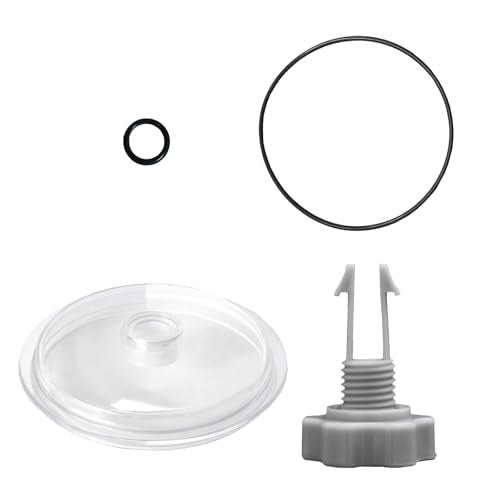 Pool Leaf Trap Cover Lid with O-Ring and Valve Kit for Intex, Replacement Parts for 12 Inch Sand Filter Pumps, Compatible with SF15110, SF70110, SF60110