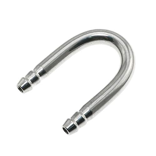 Aquarium U-Shape Connectors Stainless Steel Fish Tank Air Pump Accessories CO2 System U-Shape Tube Connector