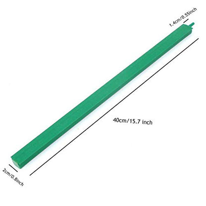 Saim16 inch Aquarium Air Stone Bar, Air Stone Strip Bubbles Release Oxygen Diffuser Bar for Aquarium Fish Tank Oxygen Supply and Water Movement Aquarium Air Pump Accessories
