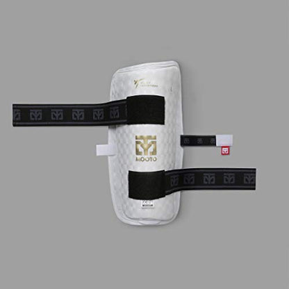 Mooto Korea Taekwondo Extera S2 Shin Protector Guard WT Logo MMA Martial Arts Kickboxing Karate Training Match Gym School Academy (X_Small(Length 23cm or 0.75 ft))