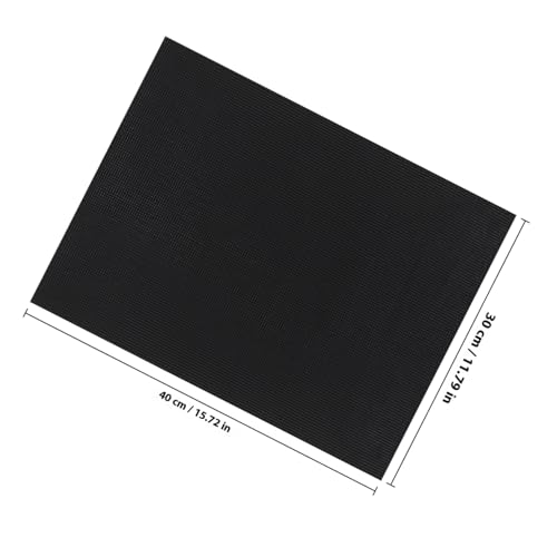 Fish Tank Pad Aquascaping Fish Tank Base Mat Fish Tank Bottom Mat Under Tray Water Tank Small Fish Tank Kit Aquarium Mat Air Valve Aquarium Fishtank Bandejas para Comida Black Foam