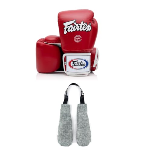Fairtex BGV1 Boxing Gloves with Deodorizer Inserts | Shock Absorbent Gloves + Odor & Moisture Absorber for Boxing, MMA, Muay Thai | Perfect Bundle for Clean & Durable Gear