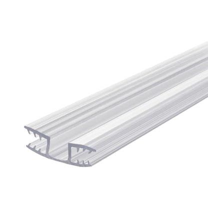 Clear PVC Living Hinge for 1/4in Panels - 36 Inches (Pack of 4, 12 Feet Total)