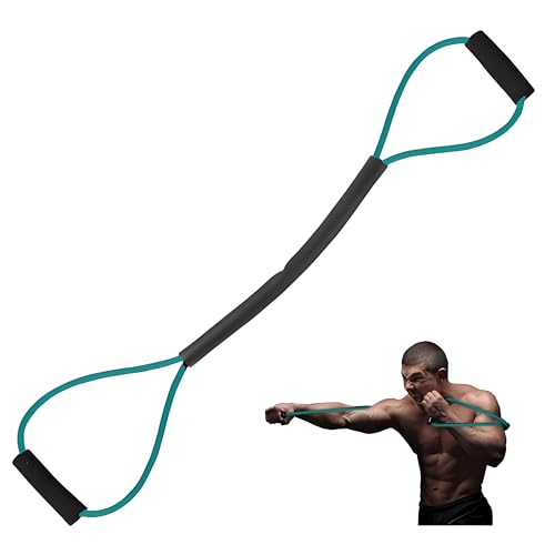 𝐇𝐀𝐍𝐒𝐘𝐃𝐎𝐍𝐍𝐘 Boxing Resistance Bands for Explosive Strength and Speed Training - Enhance Your Boxing Skills Anywhere, Anytime - color: Green (30LB)