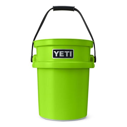 YETI Loadout 5-Gallon Bucket, Impact Resistant Fishing/Utility Bucket - color: Venom