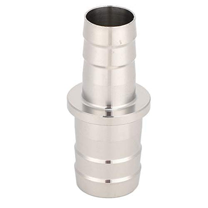 Yosoo 2 Types of Aquarium Stainless Steel Water Pipe Adapter Fittings Joint Connector for Fish Tank 12mm/0.47in to 16mm/0.63in, 16mm/0.63in to 20mm/0.79in Hose Converter