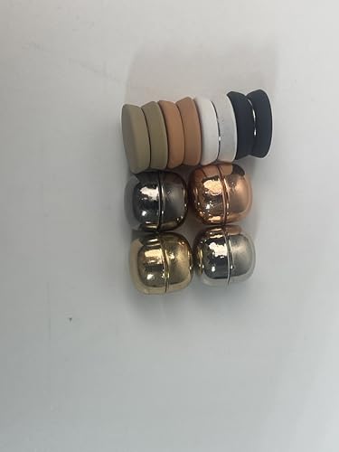 CONBOLA Hijab Magnetic Pins - Strong Magnet Hijab Pins for Women, Colorful No Needle Scarf Clips, Multi-Purpose Magnetic Brooch for Dress, Clothing, Shawls - color: Matte+Light