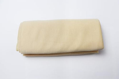 vabovin Head Wraps for Black Women Stretch Jersey Knit Turban Headwrap Solid Color Headscarf Headband Shawl - color: 15- Beige