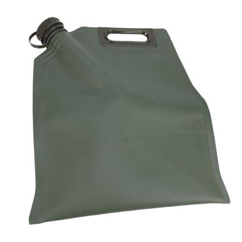 Agatige Fuel Bag for Gasoline, TPU Leakproof Portable Handheld Vehicle Oil Transfer Bag Gasoline Container for Drivers Motorcycles SUVs Road Trips (5L) - style: 5l