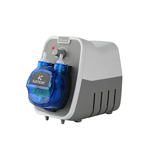 KCPA600 24V Peristaltic Pump High Flow Rate Liquid Dosing Pump 180-520ml/min Adjustable, Norprene Tube 4mm ID x 7.2mm OD