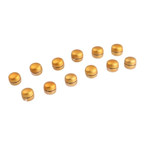 12pcs Magnetic Buttons For Clothing,hijab Magnetic Pins Multi-Purpose Pinless Fasteners For Muslim Wedding Gift Women - color: B-gold