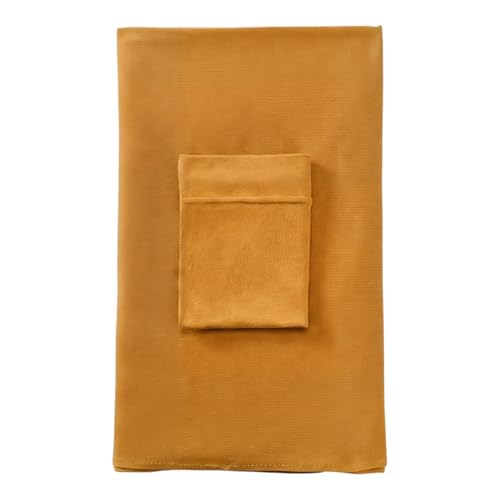 Cotton Modal Jersey Hijab with Matching Undercap, Women's Casual Style, 180cm × 70cm - color: Gold