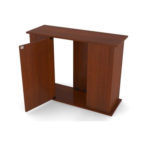 Afuera Living Upright Aquarium Stand, 30/38/45 Gallon Capacity, Serene Cherry Finish, Solid Top Design, Moisture-Resistant Laminate, Storage Cabinet, Contemporary Style for Home Aquarium or Terrarium