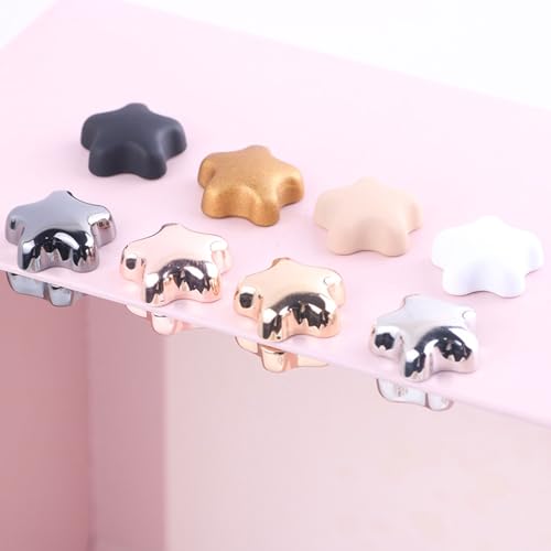 8 Pcs Five-Pointed Star Strong Hijab Magnets Pins, Multi-Use No-Snag Veil Weights Pinless Brooch Hijab Pins for Women Clothing Scarf, fdgdyhteu4465456