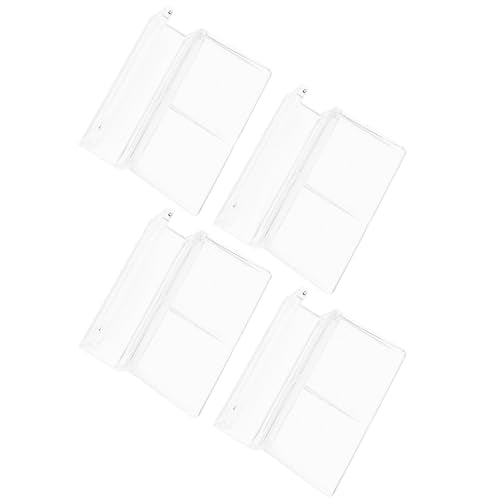 Milisten 4pcs Acrylic Aquarium Lid Brackets for Tanks Sturdy Support for Fish Tank Transparent Design for Elegant Aquariums and Acrylic Material