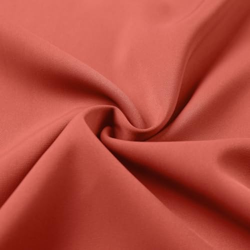 FYMNSI Abayas for Women Muslim Dress Modest Maxi Robe Abaya Kaftan Dresses Eid Prayer Clothes Arabian Islamic Dubai Outfit - color: Brick Red