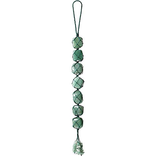 Home Decor Hanging Ornaments - Green Aventurine Gemstone Set for Feng Shui and Reiki - color: A-style 7