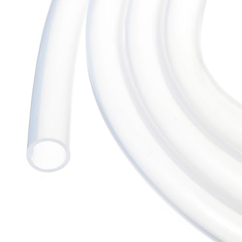 3.3ft 3/4" ID x 1" OD Silicone Tubing Clear Industrial Plastic Tubing Pure Silicone Hoses for Pump Siphoning Draining Irrigation Brewing - color: Clear, size: 3/4" x 1"