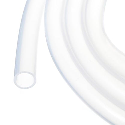 3.3ft 3/4" ID x 1" OD Silicone Tubing Clear Industrial Plastic Tubing Pure Silicone Hoses for Pump Siphoning Draining Irrigation Brewing - color: Clear, size: 3/4" x 1"