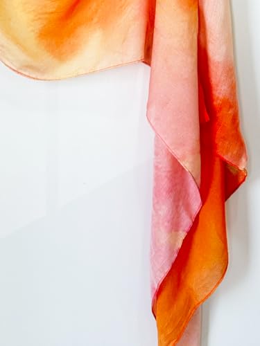 Stylish Premium Modal Viscose Hijabs for Women - color: Sunrise