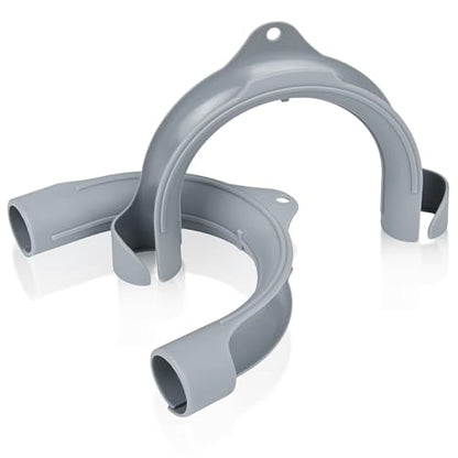 U-Shaped Washing Machine Drain Hose Holder Hook, 2Pack | U-Bend Hose Holder Hook, For Laundry Tub, Dishwasher and Sink Drain Hoses, Compatible with Samsung, GE Washers