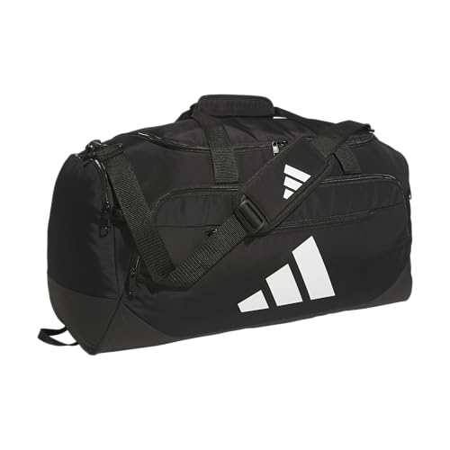 adidas Defender 5 Duffel Bag for Sports, Gym and Travel, Black, OSFA - color: Black, style: Medium (59l)