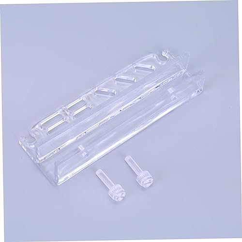 Acrylic Aquarium Tool Holder for Organizing Water Plant Maintenance Tools Wall-Mounted Rack for Tweezers Scissors and Cleaning Equipment Easy to Install Storage