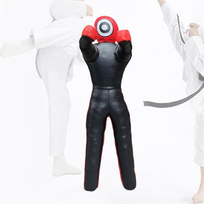 Unfilled Wrestling Dummy Punching Bag Standing Professional Multipurpose Boxing Dummy Grappling Training Aid for Practice