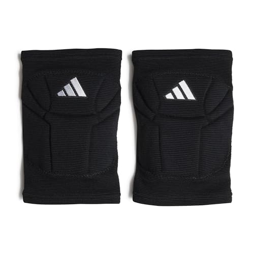 adidas Unisex-Adult Elite Knee Pad - color: Black/White, size: M