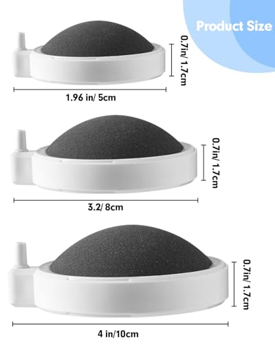 Air Stone for Aquarium Fish Tank Bubbler, 2 Inch Small Nano Air Bubble Stone Aerator Fish Tank Accessories - size: 2 Inch for 2-30 Gallon