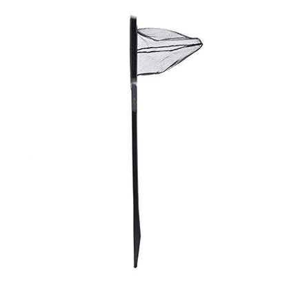 Net - Lightweight Nylon Fish Fishing Net with Plastic Handle (S) - color: S