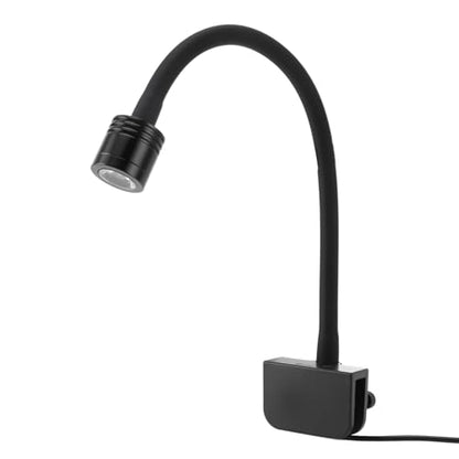 Omabeta LED Aquarium Clamp/Holder On Light for 3-6 Gallon Fish Tank, Adjustable Clamp Lamp for Plants and Fish, USB Power Supply, Aluminum Alloy + Silicone Soft Tube (Warm Light) - size: Warm Light