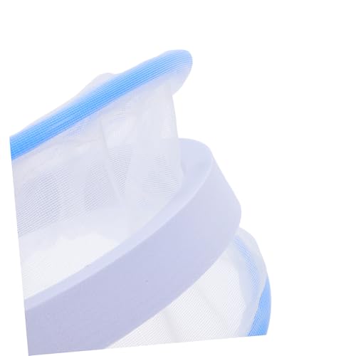 Toyvian 2pcs Transparent Fish Breeder Box Nylon Floating Mesh Nursery Tank for Guppy Egg Incubation for Aquarium Betta Clownfish Fry Easy to Clean Monitor