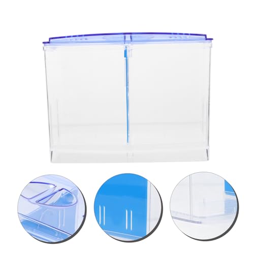 Totority Fish Tank Isolation Box Guppy Breeding Fry Incubator Aquarium Divider Observation Window for Fish Nursery