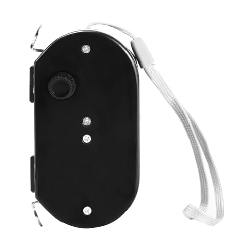 QWORK 2 Pack Black Dual Pitch Counter - Tally Click Counter/Score Tracker/Digital Counter for Baseball Pitches - Handheld and Lightweight with 9999 Max Count