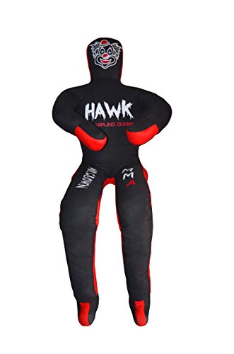 Clown Grappling Dummy for Combat Sports Mastery, Moveable and Strikeable Punching Dummy for Adults, 5 ft. Boxing Dummy for MMA Jiu-Jitsu, Judo, Karate, and Wrestling Training and Sparring