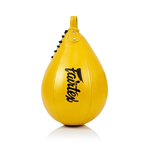 Fairtex SB2 Microfiber Muay Thai Boxing Speed Bag - color: Gold