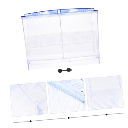 Double Layer Isolation Box for Fish Breeding Aquarium Hatchery Incubator Independent Fish Box for Fry