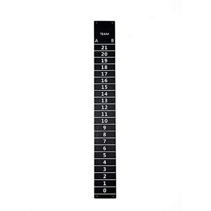 Cornhole Game Steel Scoreboard with Magnetic Score Keepers, Applicable to Ladder Toss Game as Well