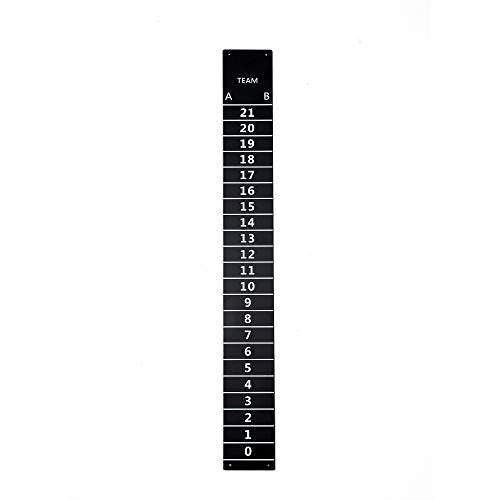 Cornhole Game Steel Scoreboard with Magnetic Score Keepers, Applicable to Ladder Toss Game as Well