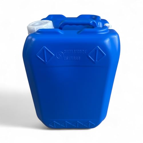 5 Gallon Hedpack with Cap | Carboy | Brewing & Fermentation | Stackable | BPA FREE- Food Safe (BLUE) - color: Blue