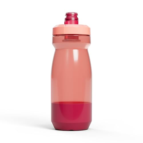 CamelBak Podium Bike Squeeze Water Bottle, High‑Flow Easy‑Squeeze Design for Cycling Performance, 21oz, Mercury Blush - color: Mercury Blush