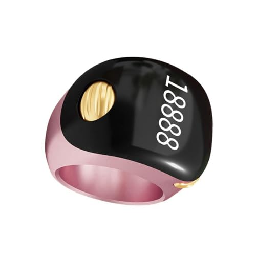 Interchangeable Tasbih Zikr Rings 3 Size Digital Prayer Counter Electronic Counting for Digital Counter - color: Rose Gold