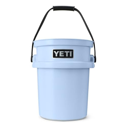 YETI Loadout 5-Gallon Bucket, Impact Resistant Fishing/Utility Bucket - color: Big Sky Blue